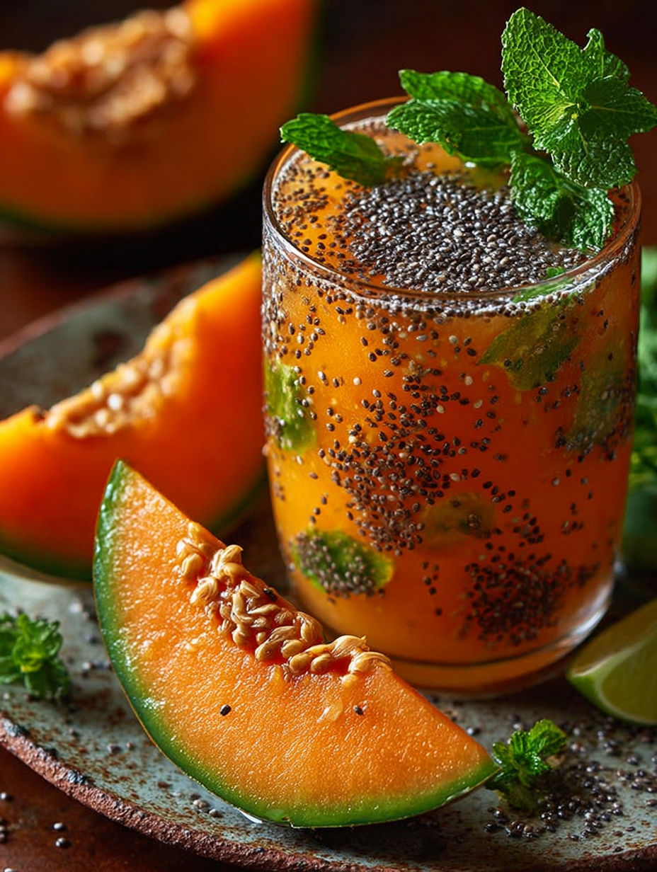 Une carotte râpée dans un verre rempli de jus de carotte.