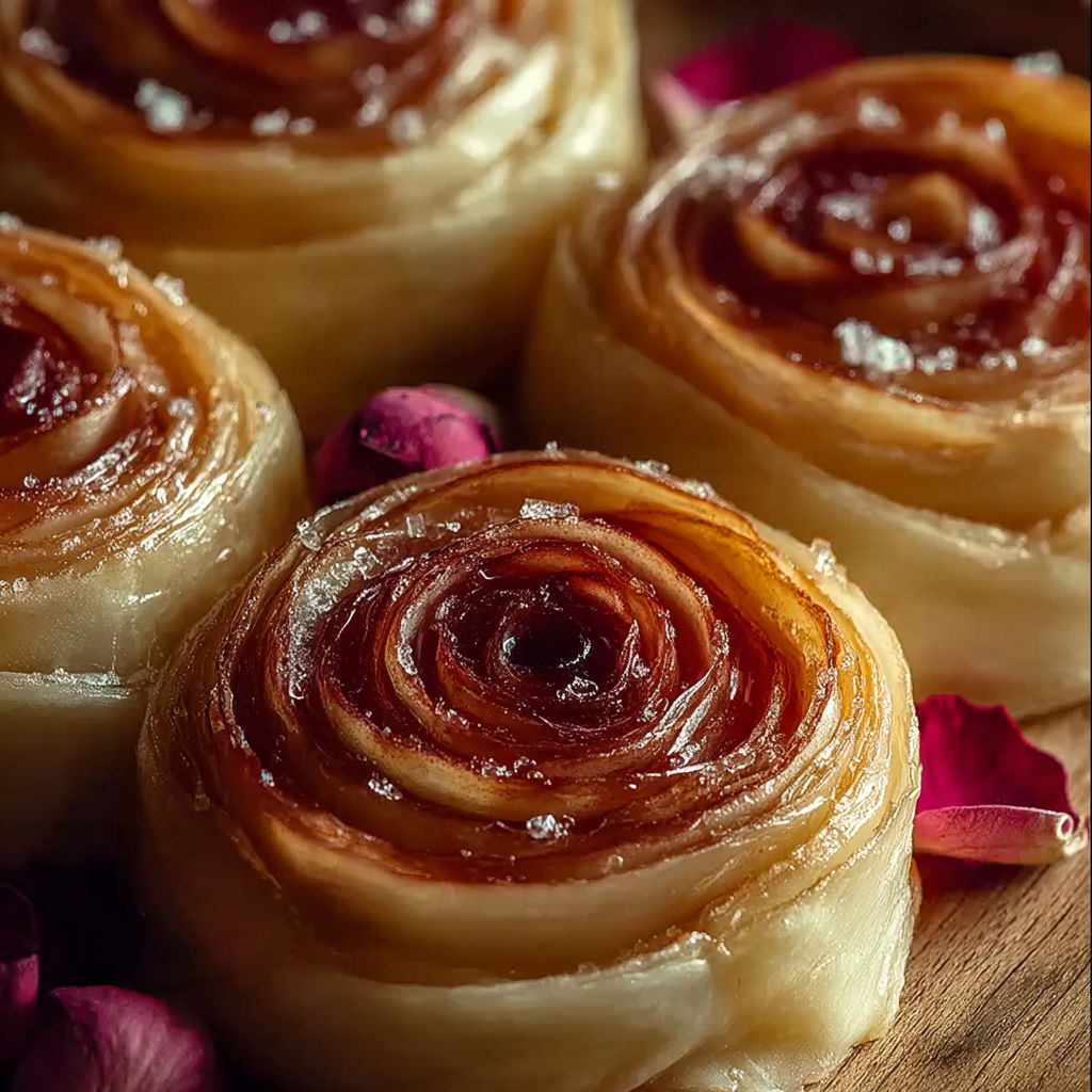 Les gâteaux de riz aux fruits rouges sont prêts à être mangés.