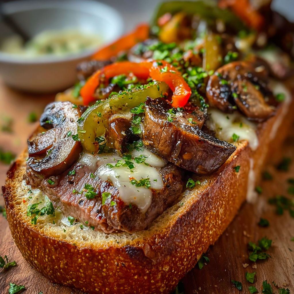 Une sandwich de viande avec des légumes et des herbes, prêt à être mangé.