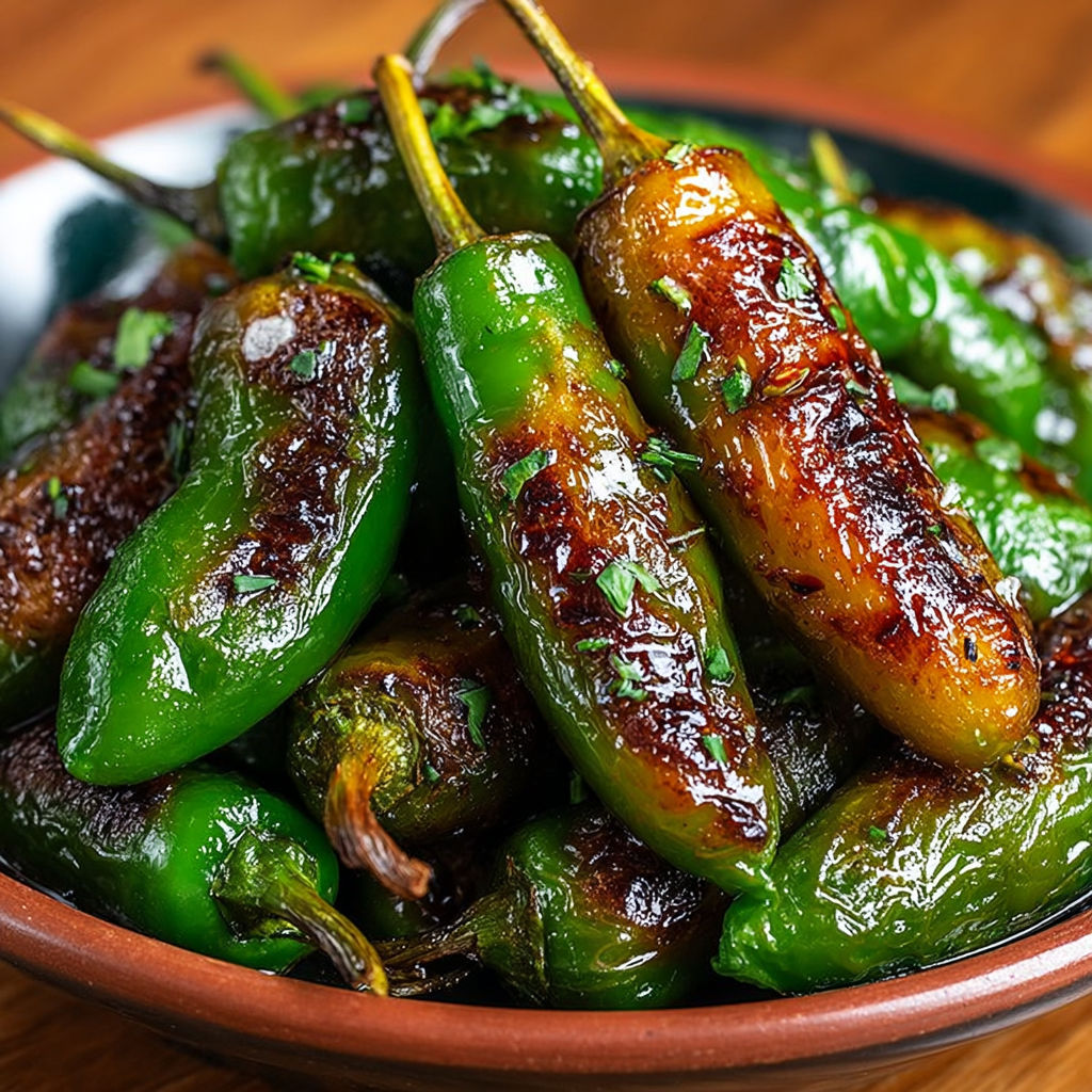 Un bouquet de poivrons grillés dans un bol.