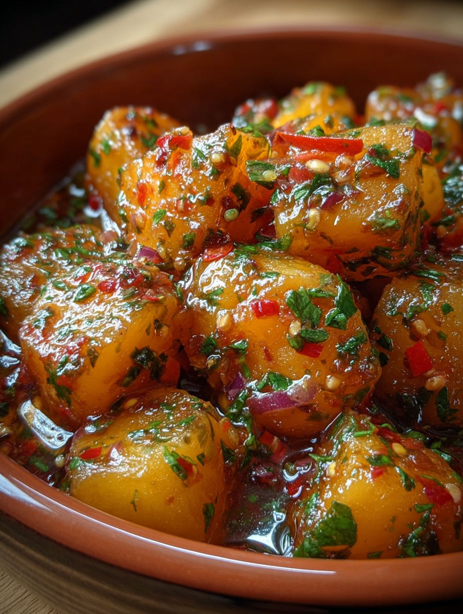Une recette de riz aux épices et herbes, servie dans un bol coloré.