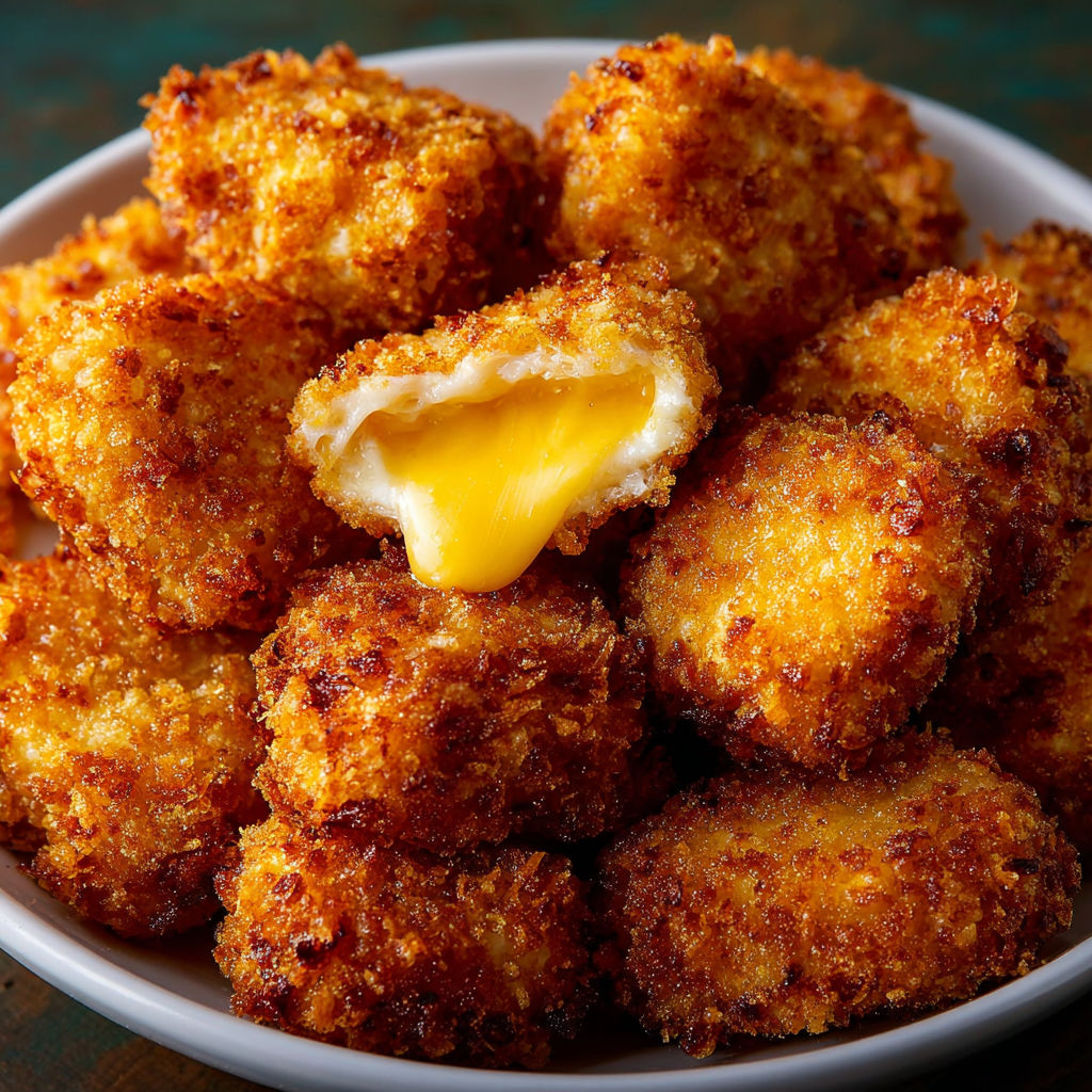 Préparation de la pâte à nuggets de poulet avec fromage et œuf.