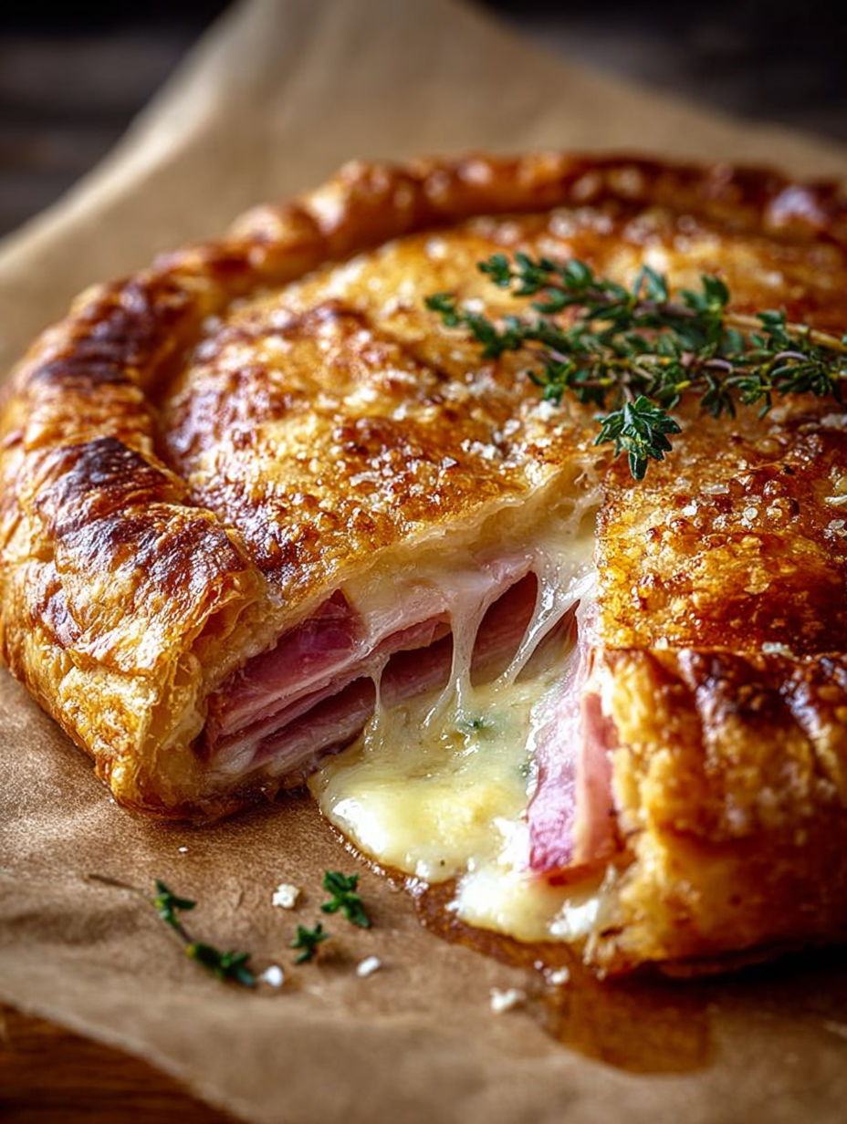 Galette de sarrasin croustillante servie à l'assiette.