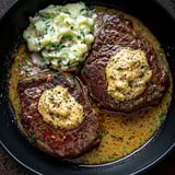 Steak irlandais crémeux avec colcannon
