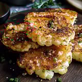Chou-fleur rôti croustillant au parmesan au four