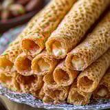 Gaufres croquantes dulce leche