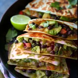 Haricots noirs avocat tortilla
