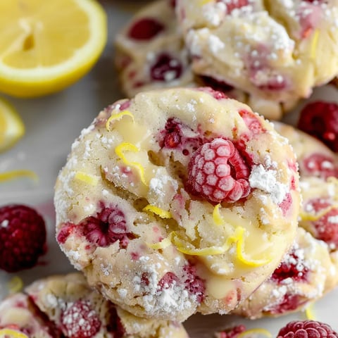 Cookies Citron Framboise