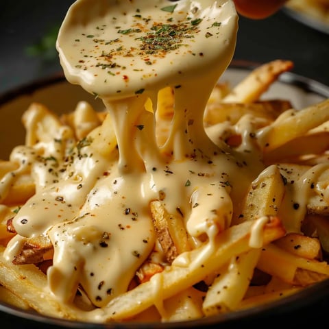 Sauce Crémeuse au Fromage pour Frites