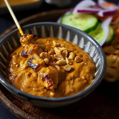 Sauce Satay maison aux arachides