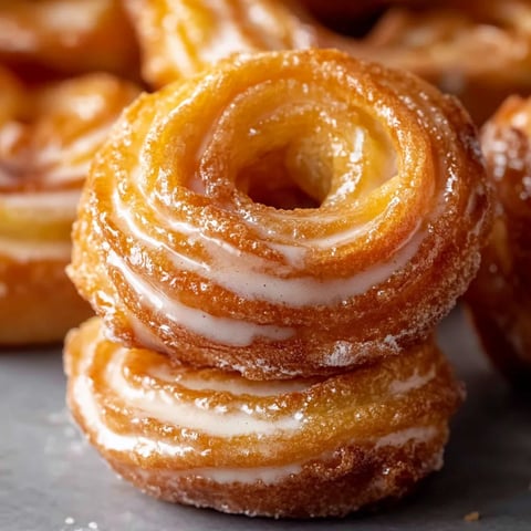 Crullers glacés