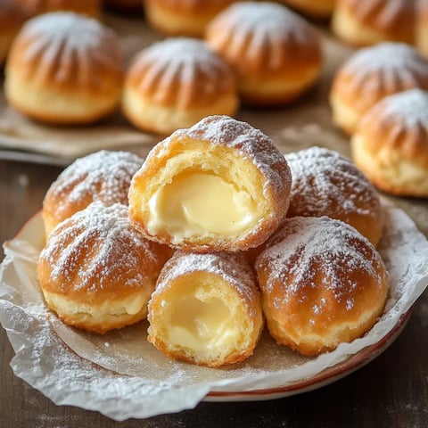 Délicieux Beignets Fourrés à la Crème