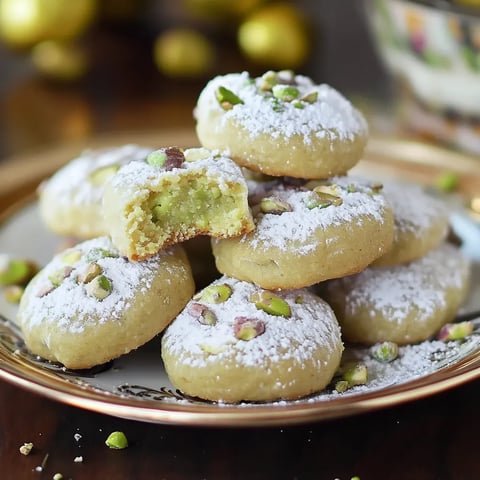 Délicieux sablés pistache maison