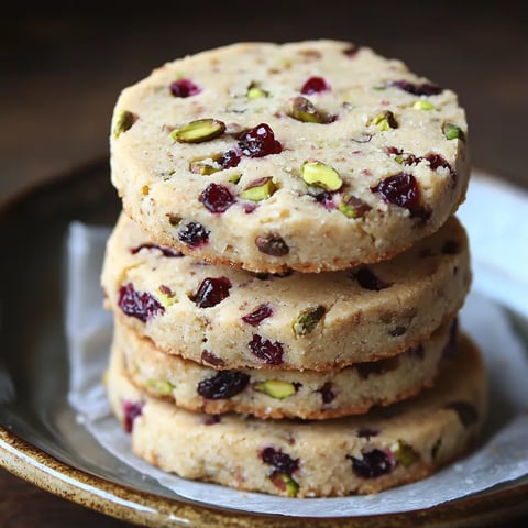 Croustillants pistache et canneberges