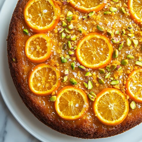 Orange et glaçage croquant