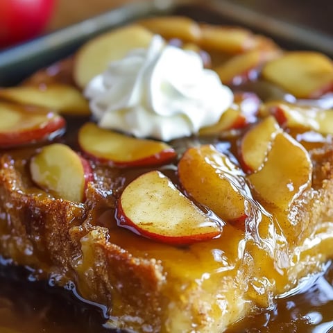 Délice pain perdu pommes caramel