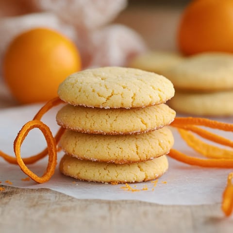 Biscuits gourmands à l'orange