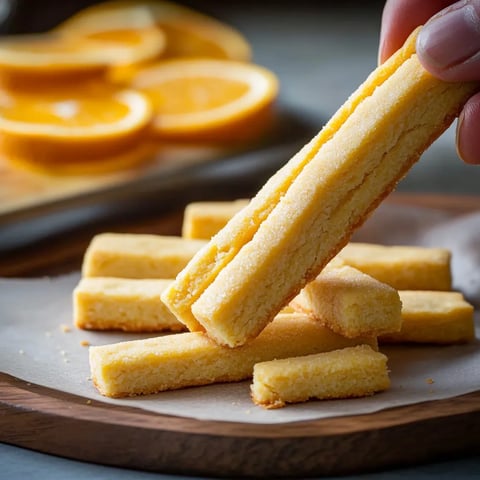 Biscuits orange chocolat