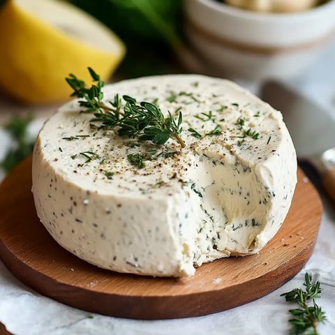 Savoureux Boursin vegan ail