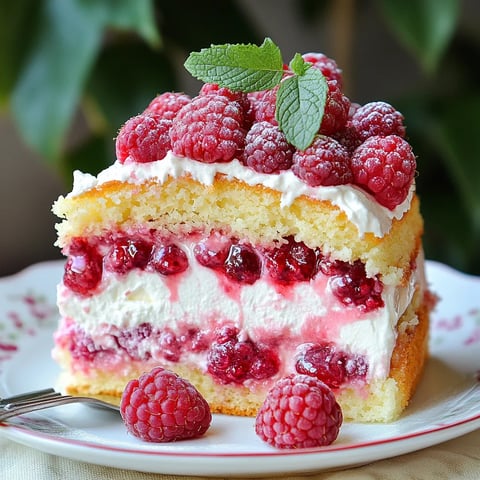 Framboisier frais délicieux