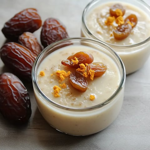Délice crémeux aux dattes