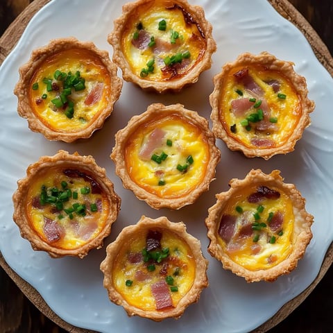 Savoureuses mini quiches