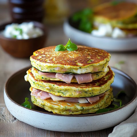 Chèvre jambon courgette