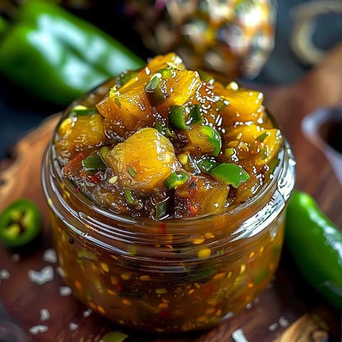 Mélange épicé ananas et jalapeño