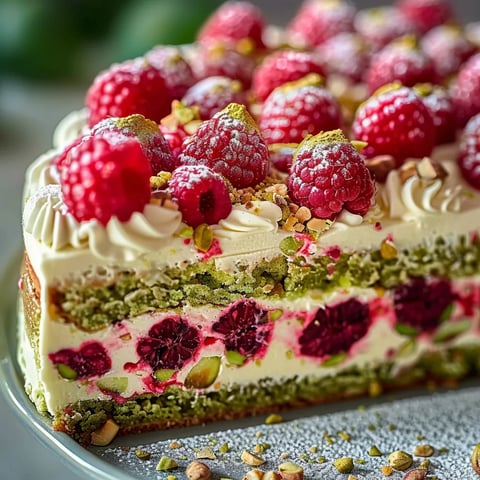 Délicieux Pistache Framboise