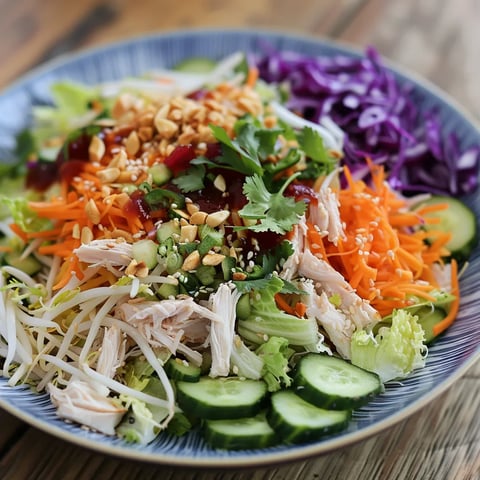 Saveurs salade asiatique