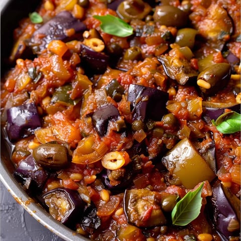 Aubergines siciliennes savoureuses