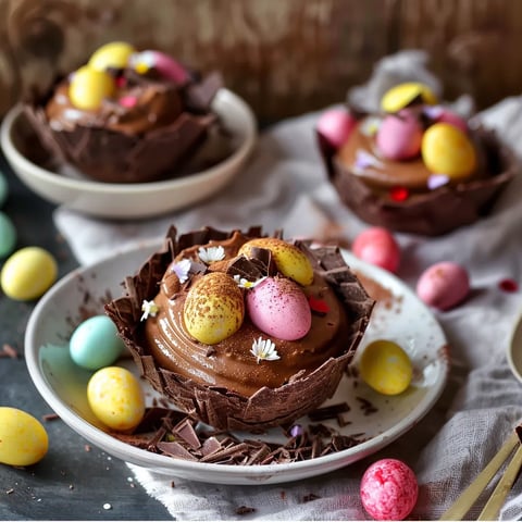 Nids choco gourmands