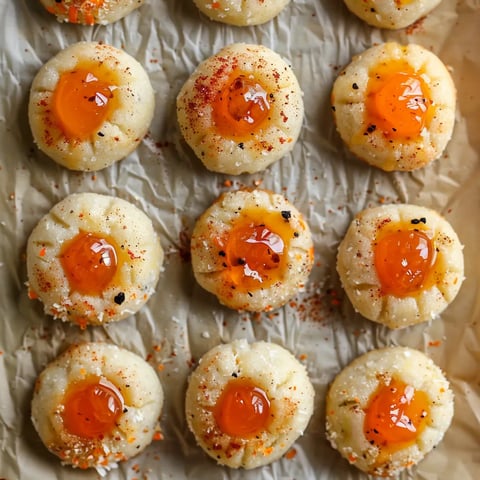 Bouchées fromage et gelée épicée
