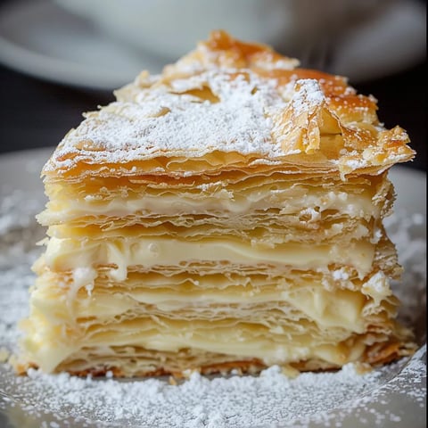 Délicieux Millefeuille Napoléon