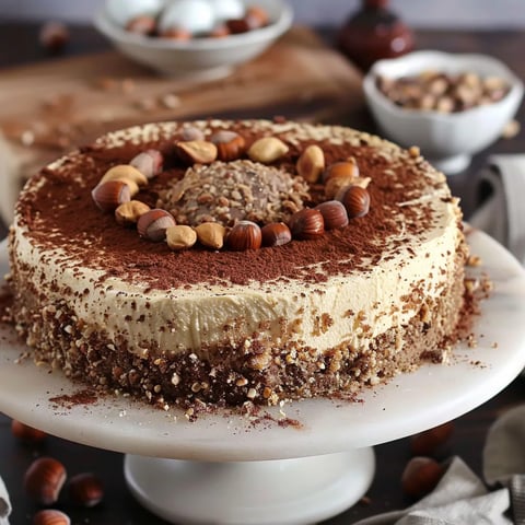 Dessert égyptien fondant aux noisettes