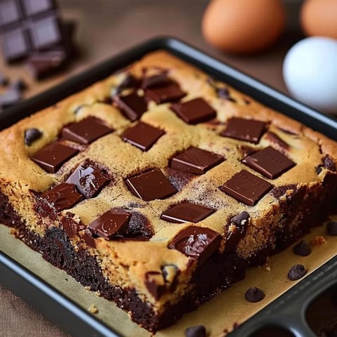 Brookie moelleux au chocolat