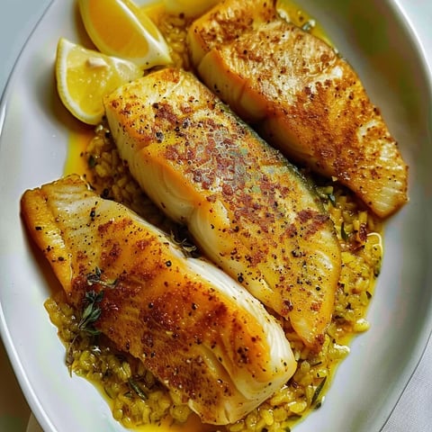 Poisson au safran délicat