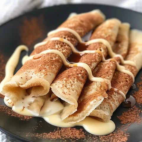 Crêpes cannelle protéines