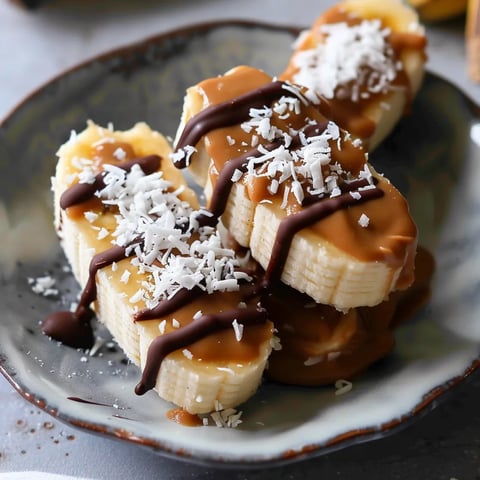 Croquez dans des bananes glacées au chocolat