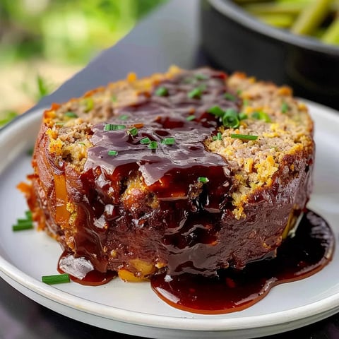 Pain de viande généreux et maison