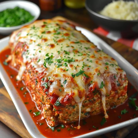 Pain au Poulet savoureux avec fromage