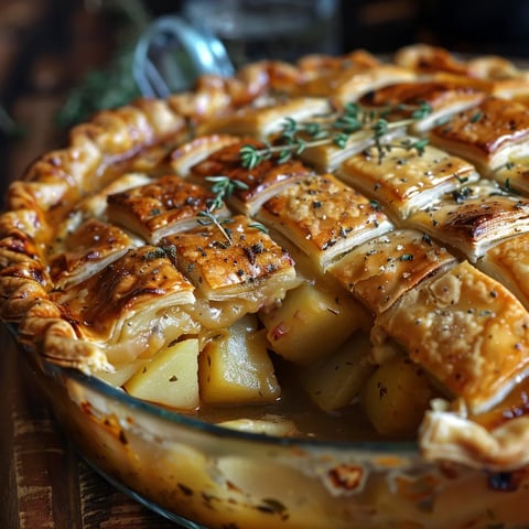 Cipaille savoureuse de Gaspésie