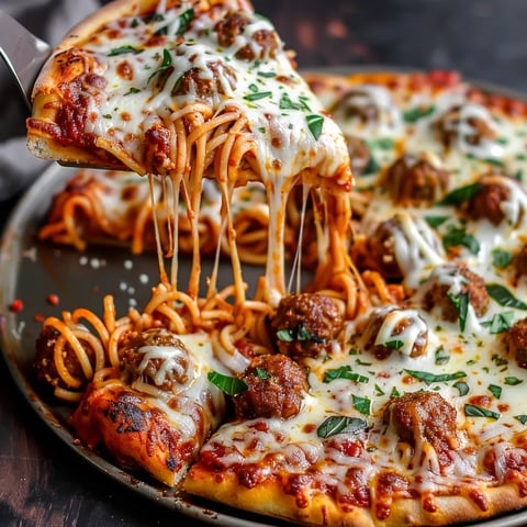 Boulettes Pizza-Ghetti maison