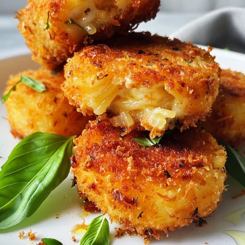 Succulentes croquettes de spaghettis
