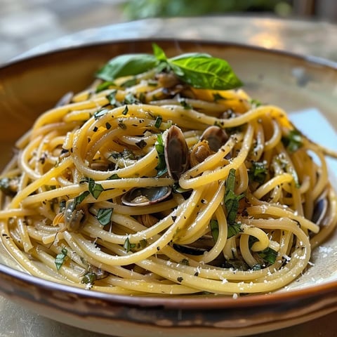 Tellines ail et basilic