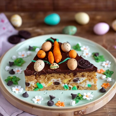 Gâteau Potager Pâques ludique