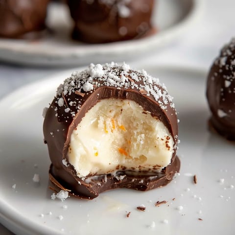 Délicieuses truffes chocolatées