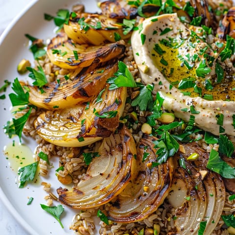 Fenouil rôti et boulgour frais