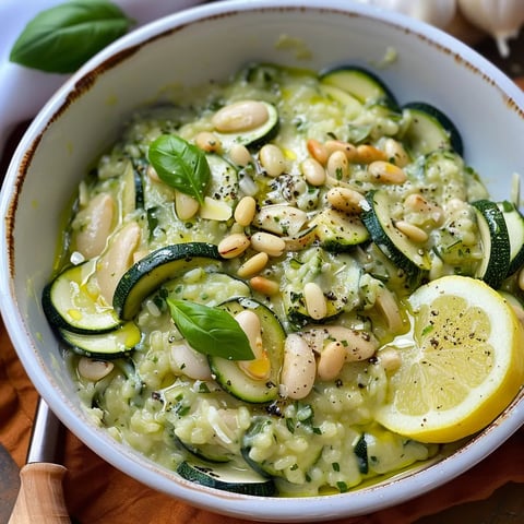 Savoureux courgettes haricots