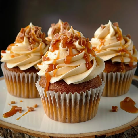 Cupcakes caramel onctueux
